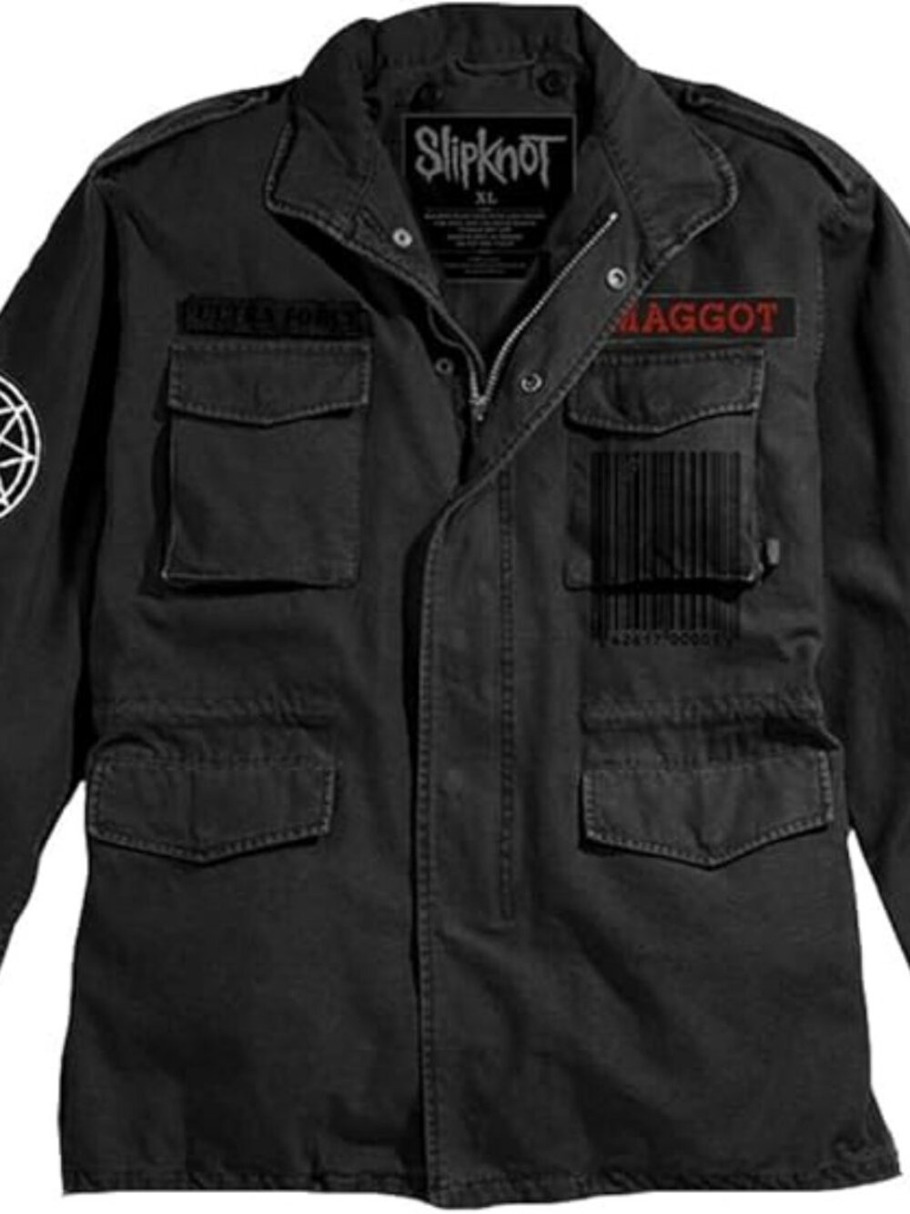 Official Slipknot Black Military style Jacket (Bravado) - RARE